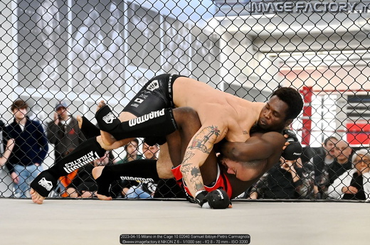 2023-04-15 Milano in the Cage 10 02040 Samuel Ibitoye-Pietro Carmagnola
